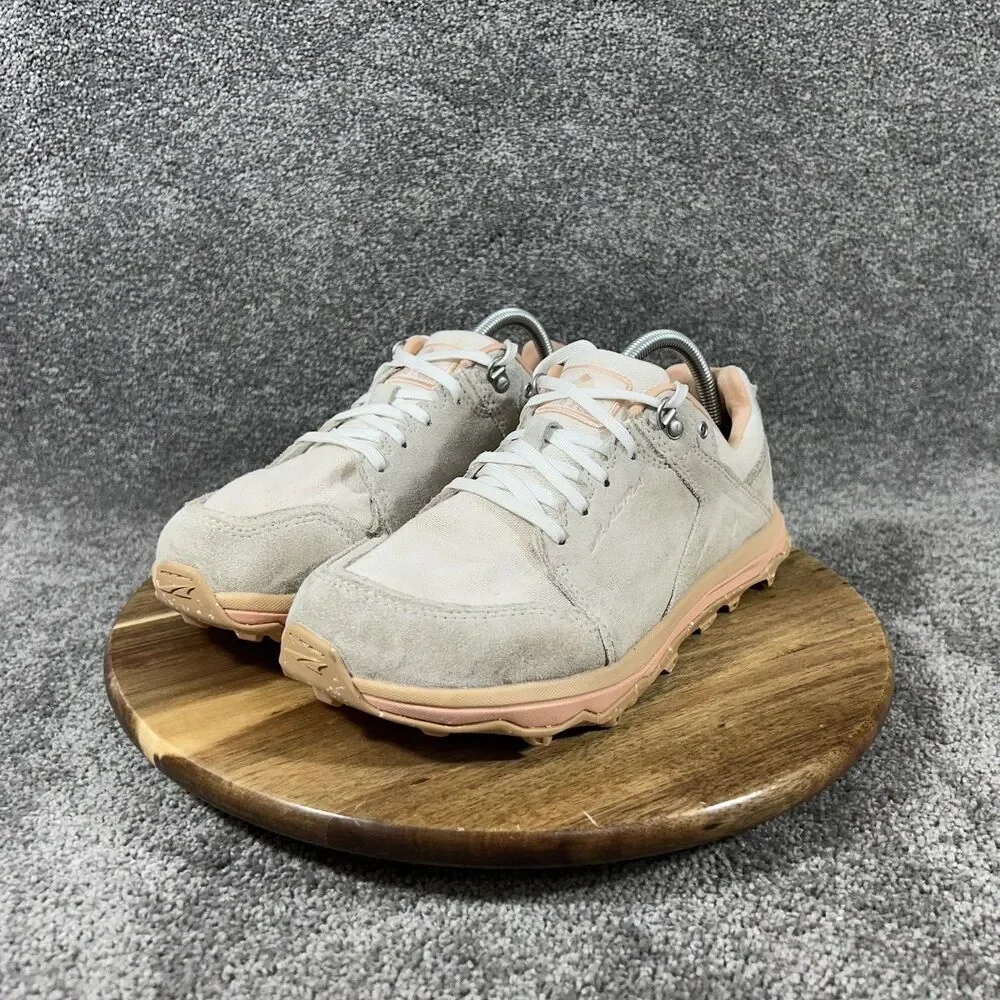 Altra LP Alpine Women's Size 10 Sand Pink Hiking Trail Shoes Used No Insoles